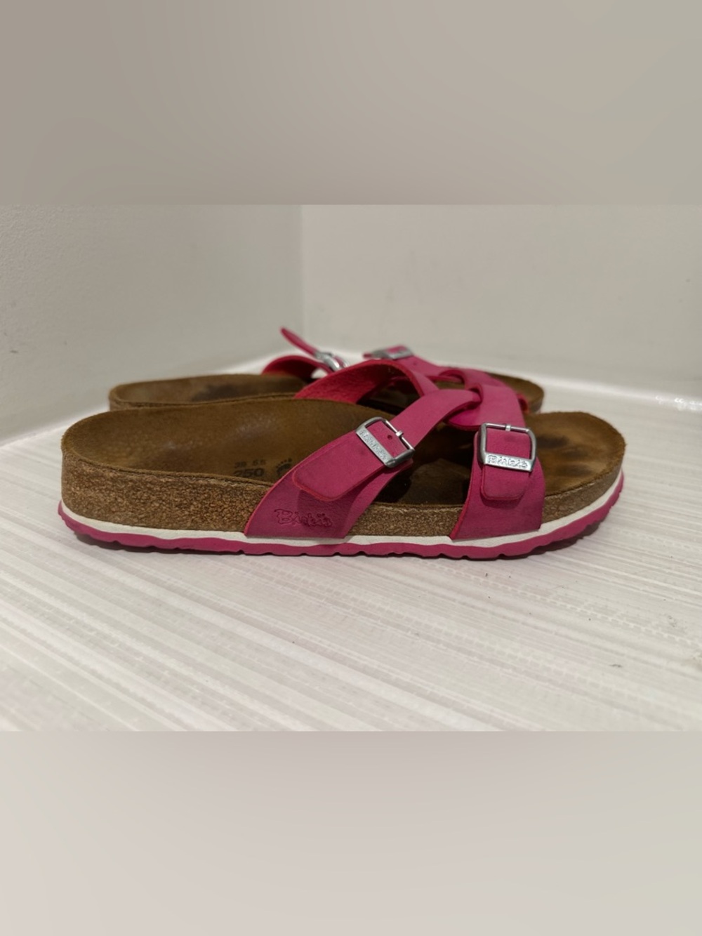Birkenstock Yao Balance Strappy Sandal Pink Fuchsia Womens EU 39 US 8 N